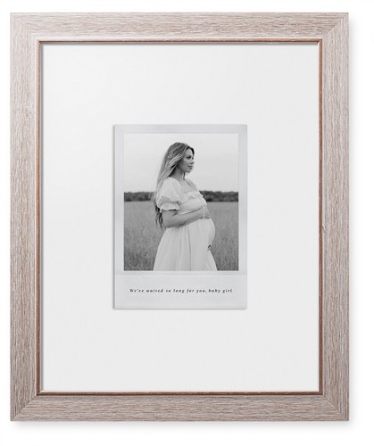 Simple Photo Frame 11x14 White  Framed Print