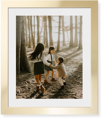 Framed Prints: Photo Gallery Gold Contemporary Frame White Top Mat 16x20 1 Photo Shutterfly