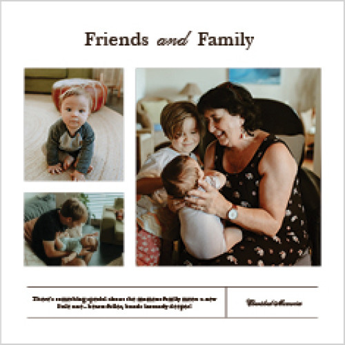 Classic Year in Review Calendar 12x12 undefined  Wall Calendar