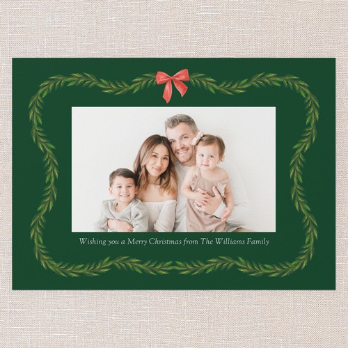 Christmas Cards With Garland
