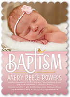 Gradient Christening Girl