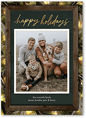 Rustic Evergreen Lights