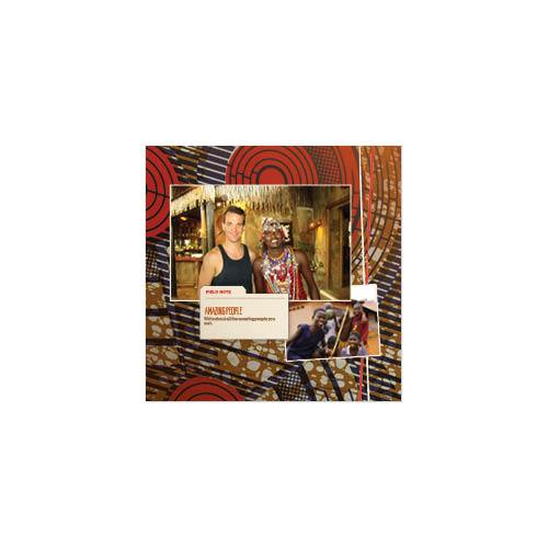 Passport to Africa 8x8 undefined  Premium Album