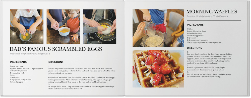Classic Recipes 11x14 undefined  Photo Book