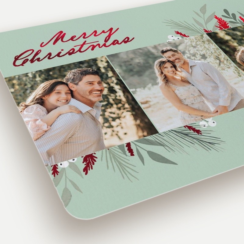 Scattered Botanicals Holiday Card