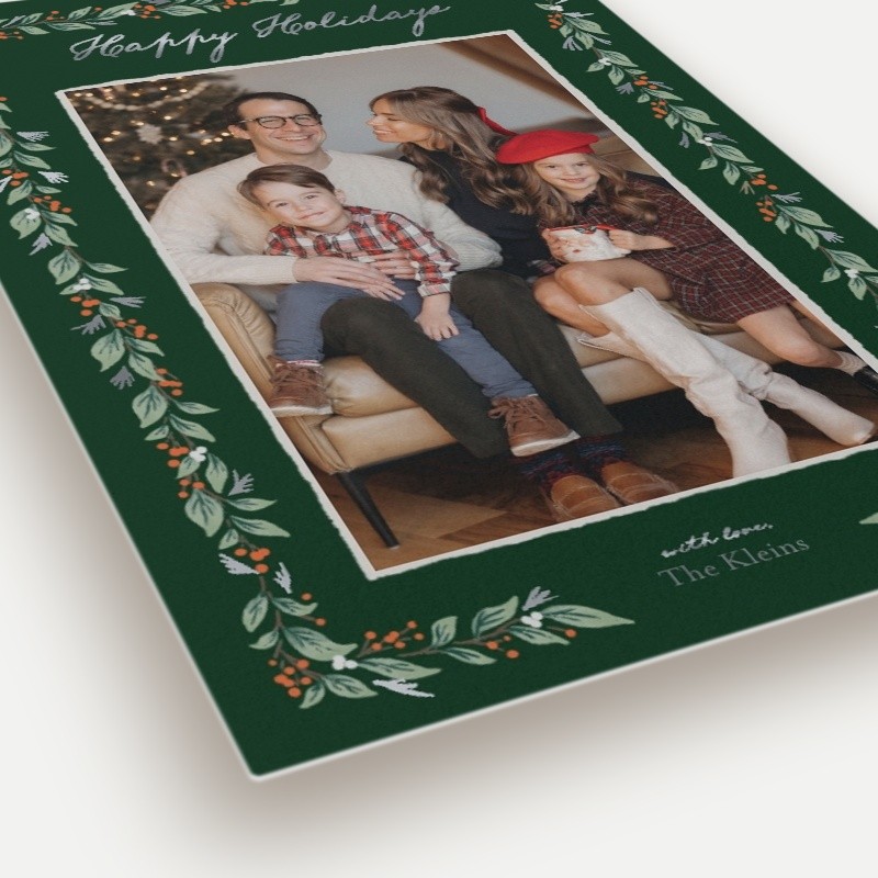 Botanical Frame Holiday Card