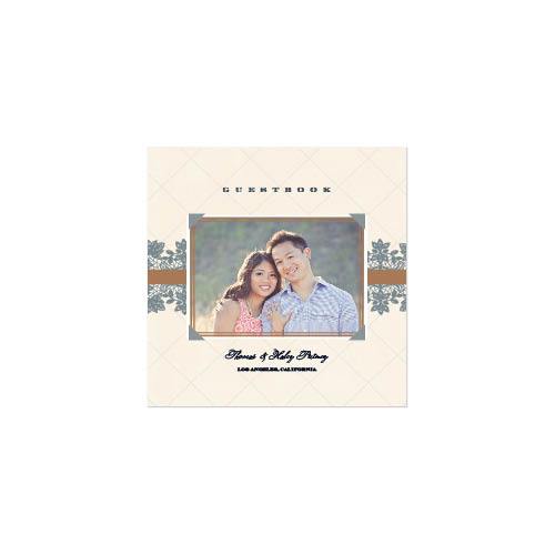 Vintage Wedding Guestbook 8x8 undefined  Premium Album