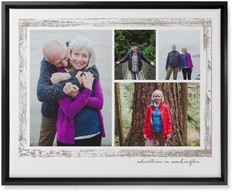 Brushed Border Collage Of Four