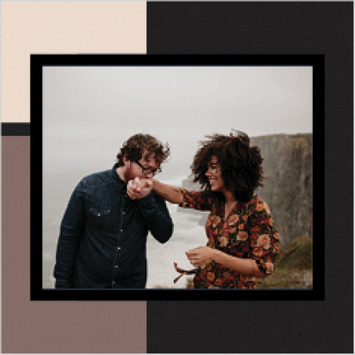 Modern Dark Neutrals Calendar 12x12 undefined  Wall Calendar