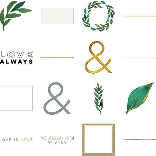 Elegant Wedding Guestbook 11x14 undefined  Premium Album