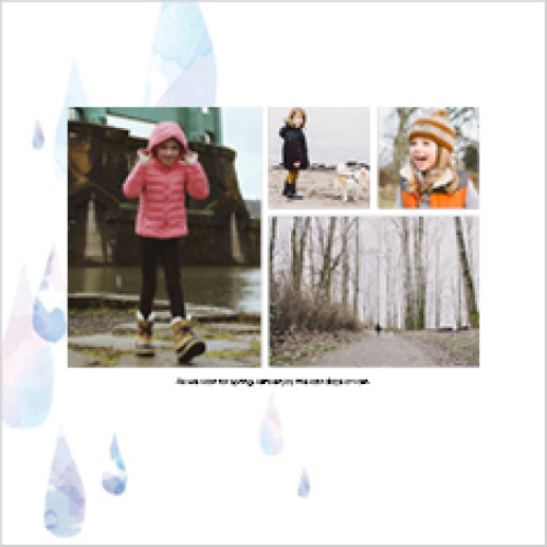 Watercolor Seasons 12x12 undefined  Wall Calendar