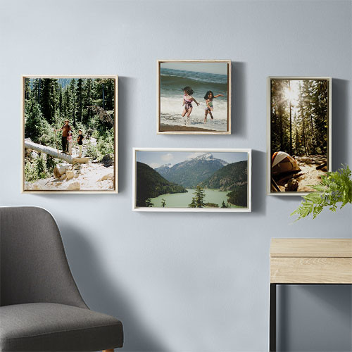 Three Piece 16x20 Multicolor  Canvas Print