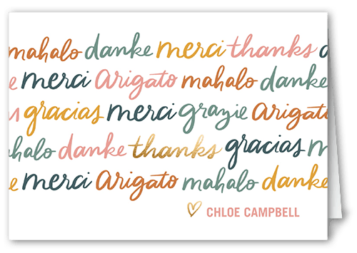 Multilingual Appreciation