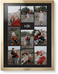 Modern Gallery Monogram of Nine