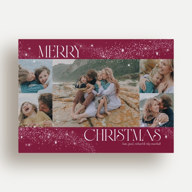 Holiday Cards With Subtle Sparkle