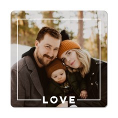 Love Bold Frame Portrait