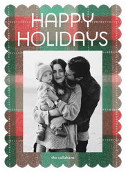 Cozy Plaid Greetings