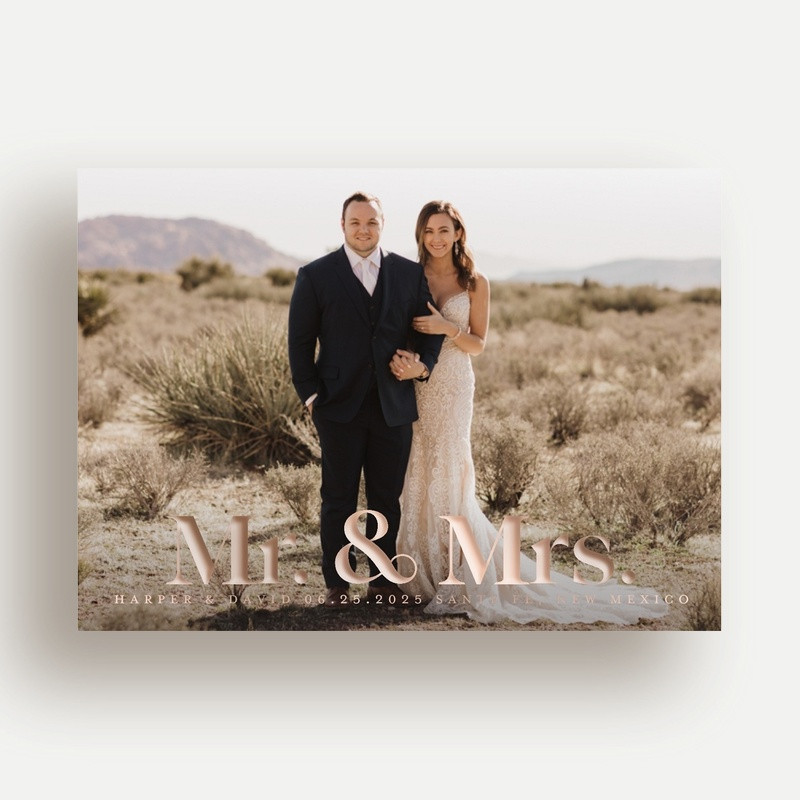 Mr. & Mrs. Modern