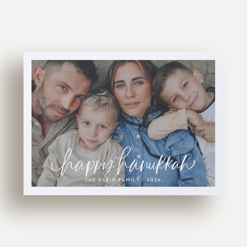 Cute Hanukkah Card For Classmates