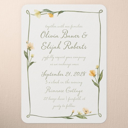 Watercolor Wildflowers