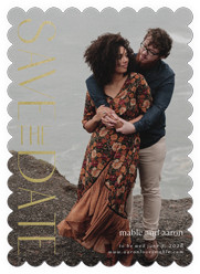 Upright Headline 5x7 Foil Stamped