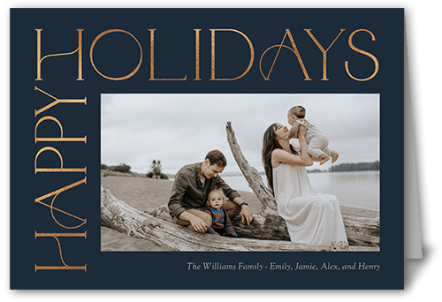 Holiday Card For Siblings