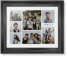 Rustic Picture Gallery Collage Of Seven