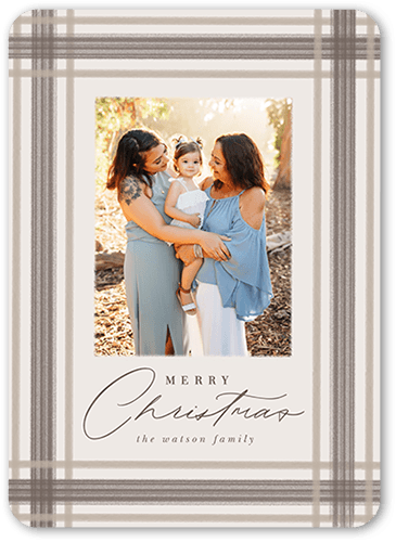 Brushed Plaid Border