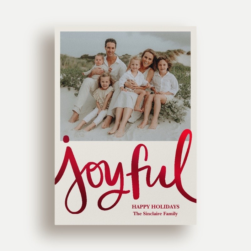 Brushed Joyful
