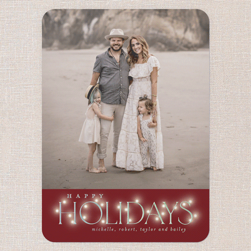 Stunning Foil Holiday Cards