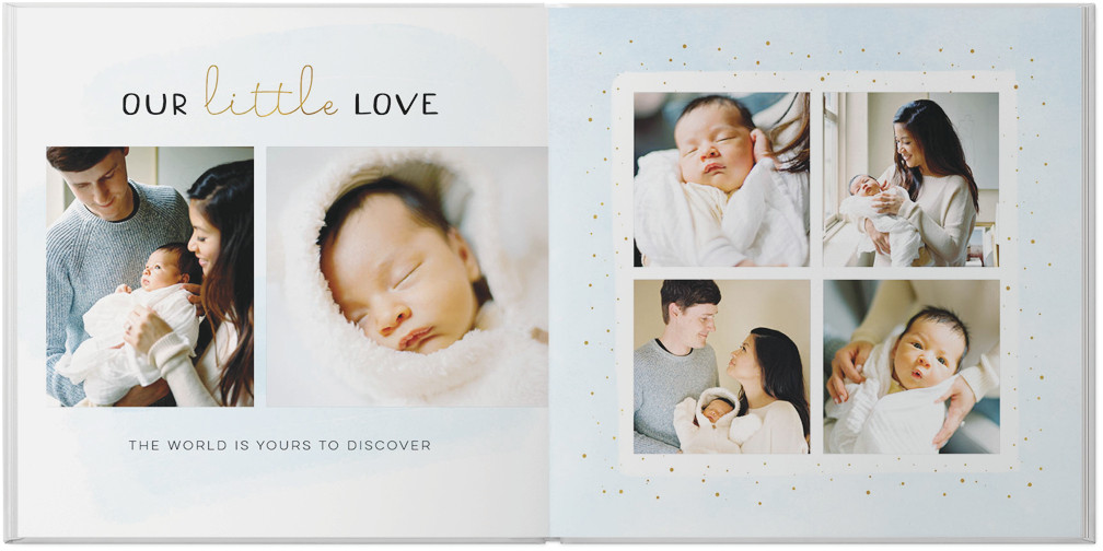 Watercolor Baby Boy 10x10 undefined  Photo Book