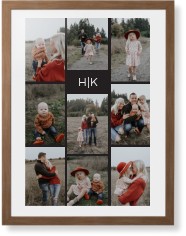 Modern Gallery Monogram of Nine