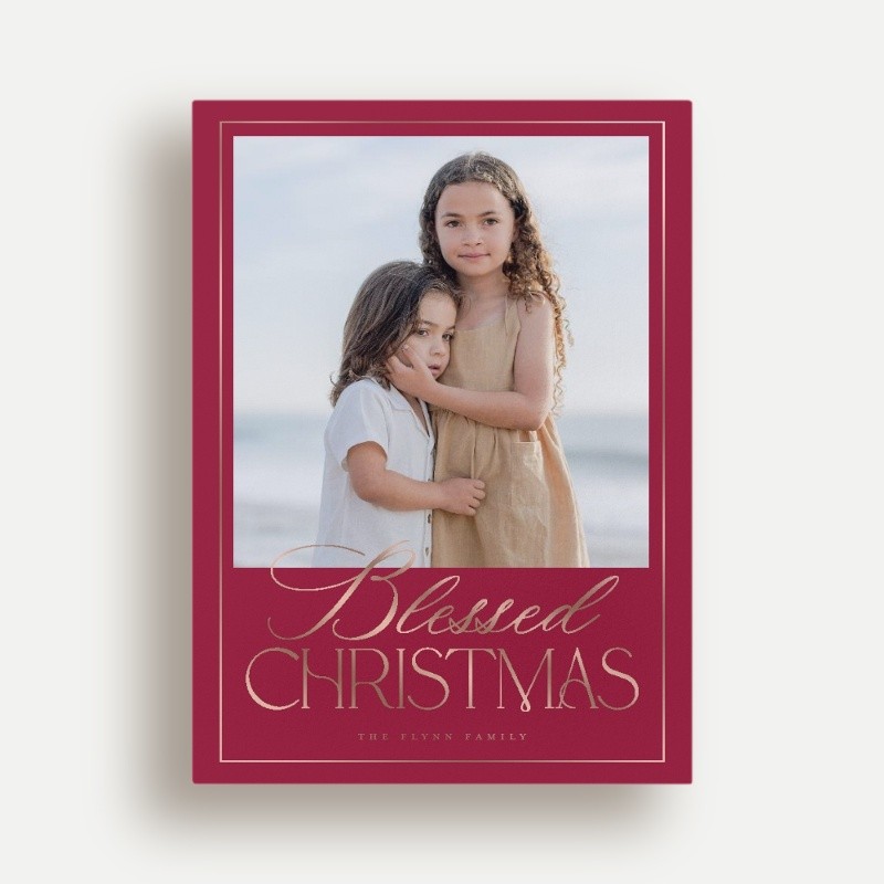 Refined Collage Holiday Card