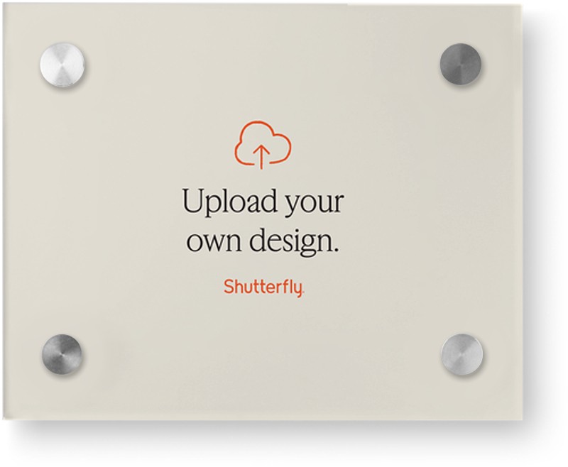 Upload Your Own Design Landscape Acrylic Print