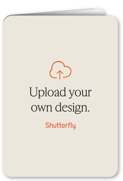 Upload Your Own Design 5x7 Folded