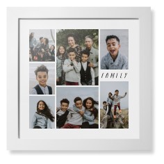 Rustic Picture Gallery Collage Of Seven