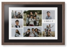 Rustic Picture Gallery Collage Of Seven