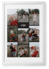 Modern Gallery Monogram of Nine