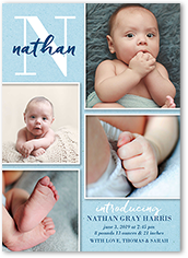 Monogram Welcome Boy