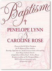 Bonded Christening Girl