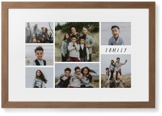 Rustic Picture Gallery Collage Of Seven