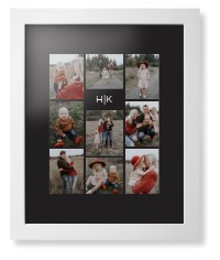 Modern Gallery Monogram of Nine