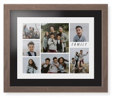 Rustic Picture Gallery Collage Of Seven