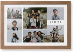 Rustic Picture Gallery Collage Of Seven