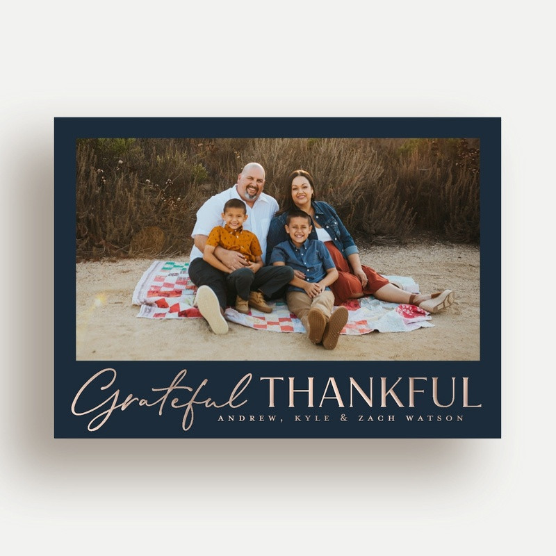 Grateful and Thankful