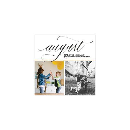 Elegant Script Year In Review 12x12 undefined  Premium Album