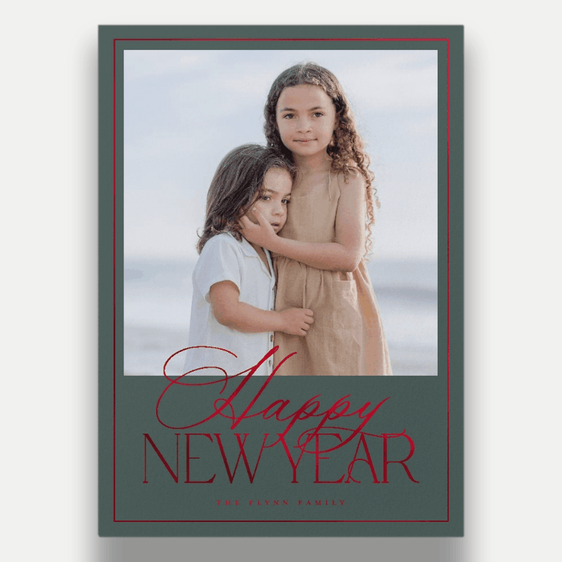 Refined Collage Holiday Card
