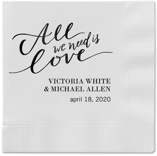 Unique Wedding Napkins