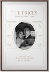 Vintage Stationery Frame