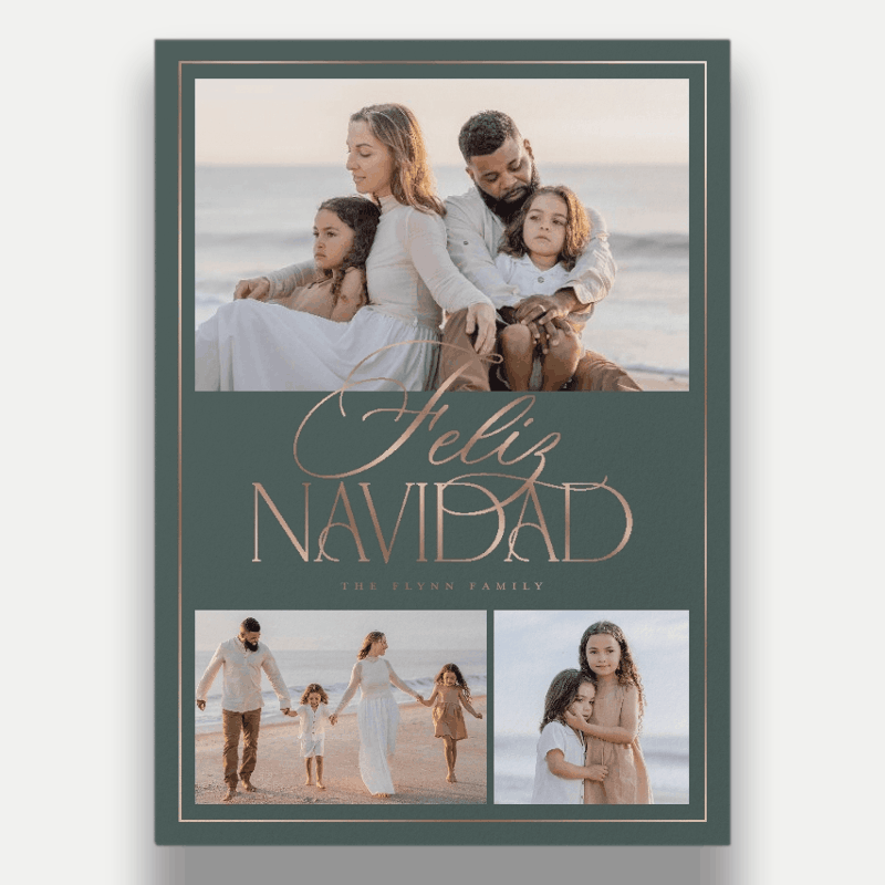 Refined Collage Holiday Card